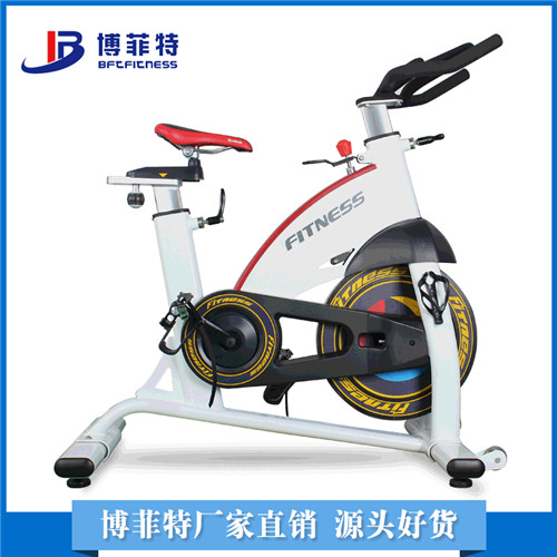 BSE01動感單車（白色）健身房豪華商用動感單車批大圖展示1